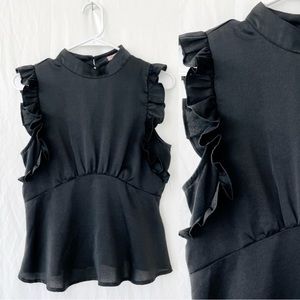 Skylar Rose ruffle blouse | Size Small